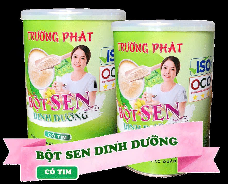BỘT SEN DINH DƯỠNG CÓ TIM