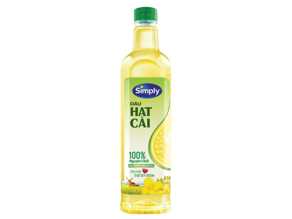 DẦU HẠT CẢI SIMPLY 1 LÍT