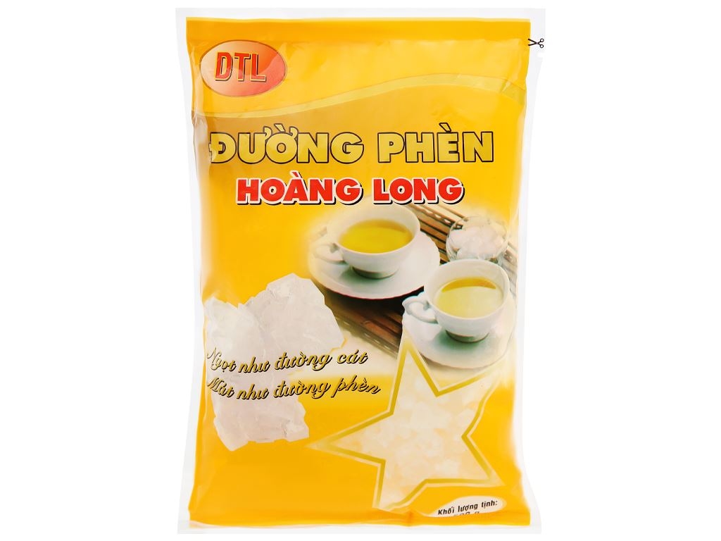 ĐƯỜNG PHÈN HOÀNG LONG 500GR