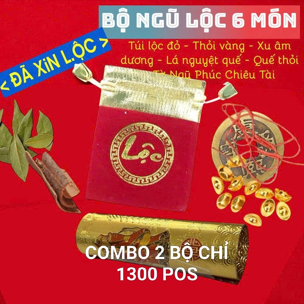 BỘ NGŨ LỘC CHIÊU TÀI ( Công 2 bộ) 