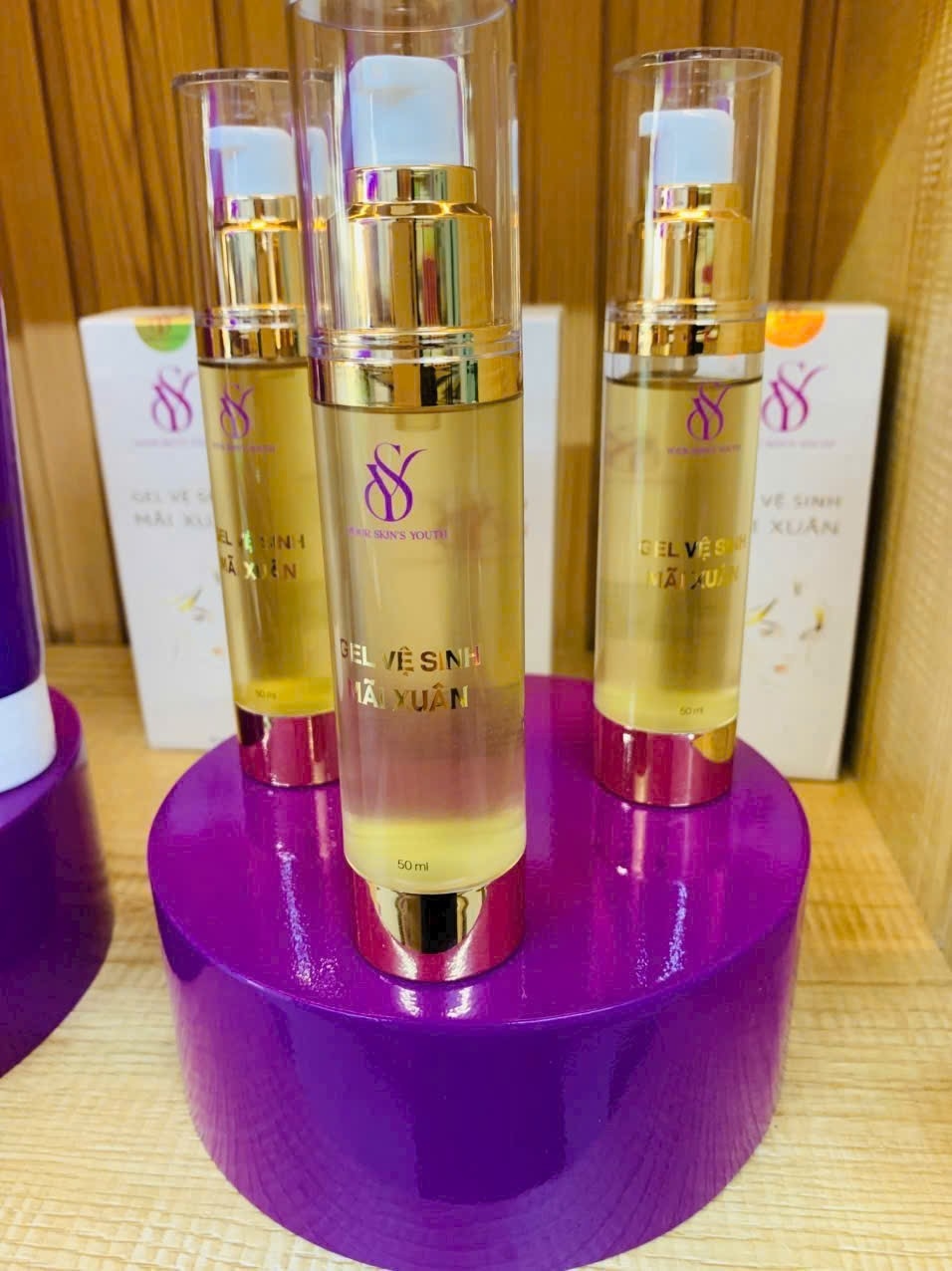 Gel vệ sinh cô bé