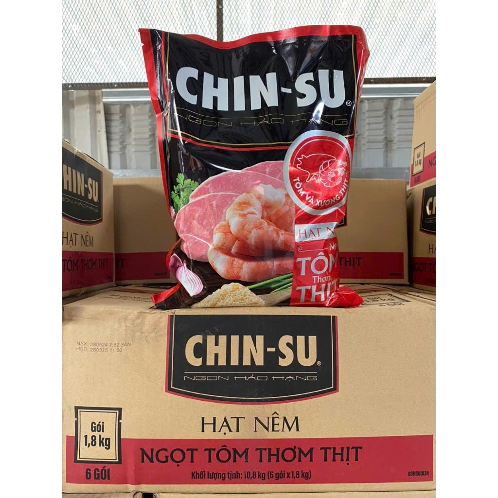Hạt Nêm Chinsu 1.8kg - Nâng Tầm Hương Vị Bữa Ăn Gia Đình