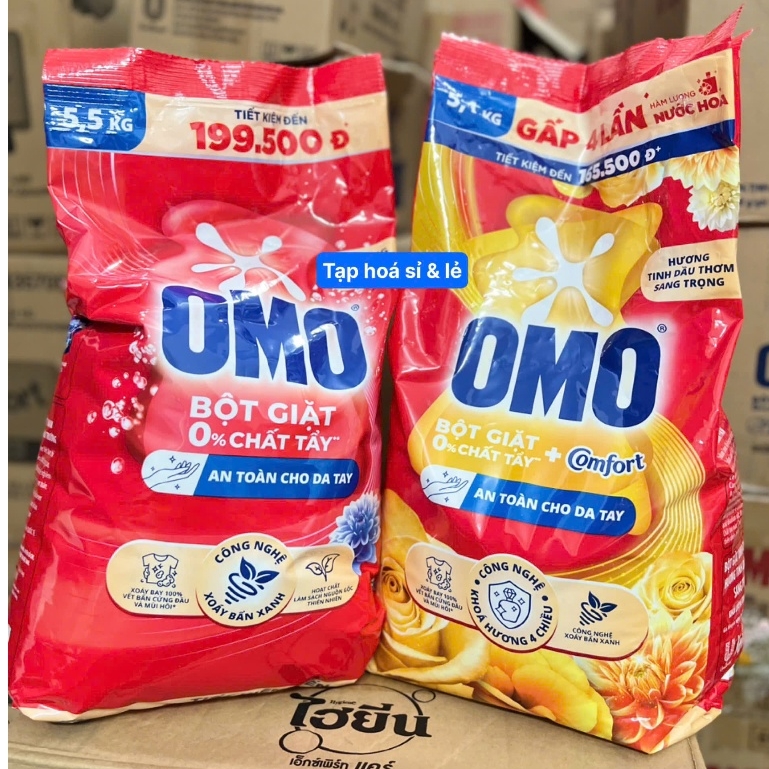 Bột Giặt Tay Omo 5,5KG