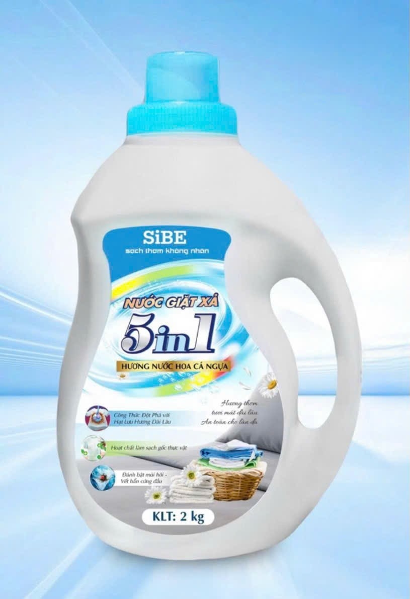 NƯỚC GIẶT XẢ 5in1 SIBE 2 LÍT