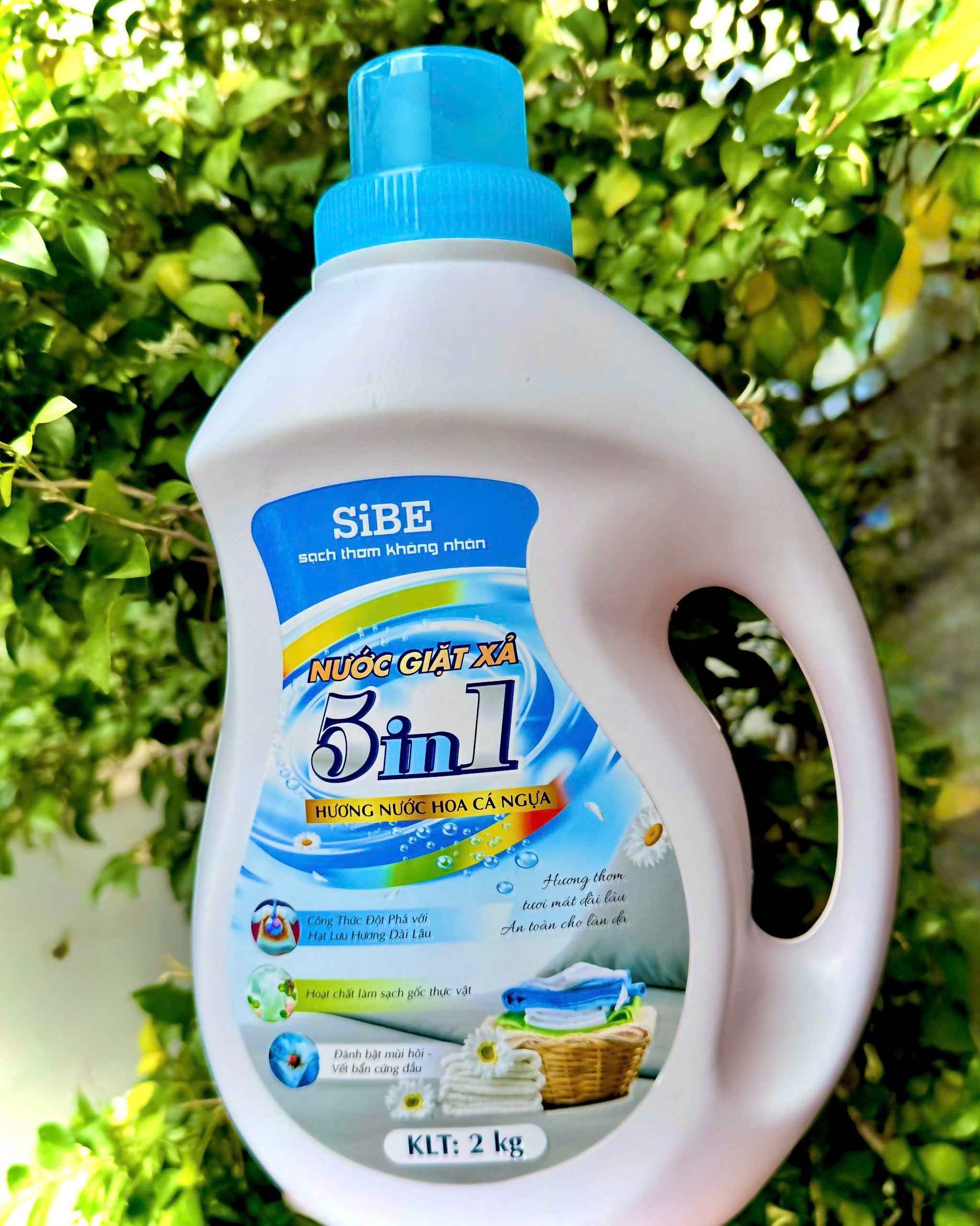 COMBO 02 NƯỚC GIẶT XẢ 5in1 SIBE 2 LÍT