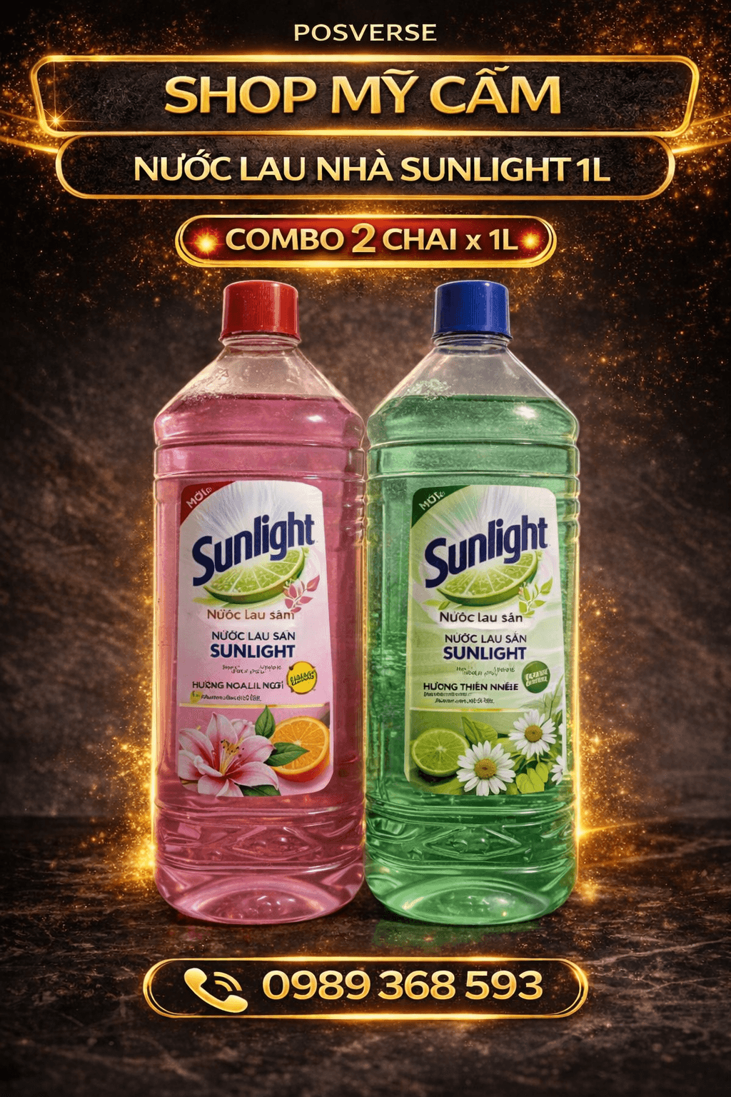 NƯỚC LAU NHÀ SUNLIGHT