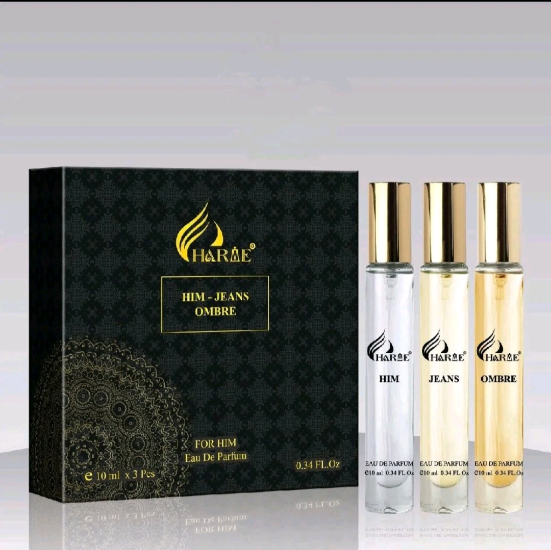 Nước Hoa Nam. Charme HIM - JEANS- OMBRE. 3*10ml