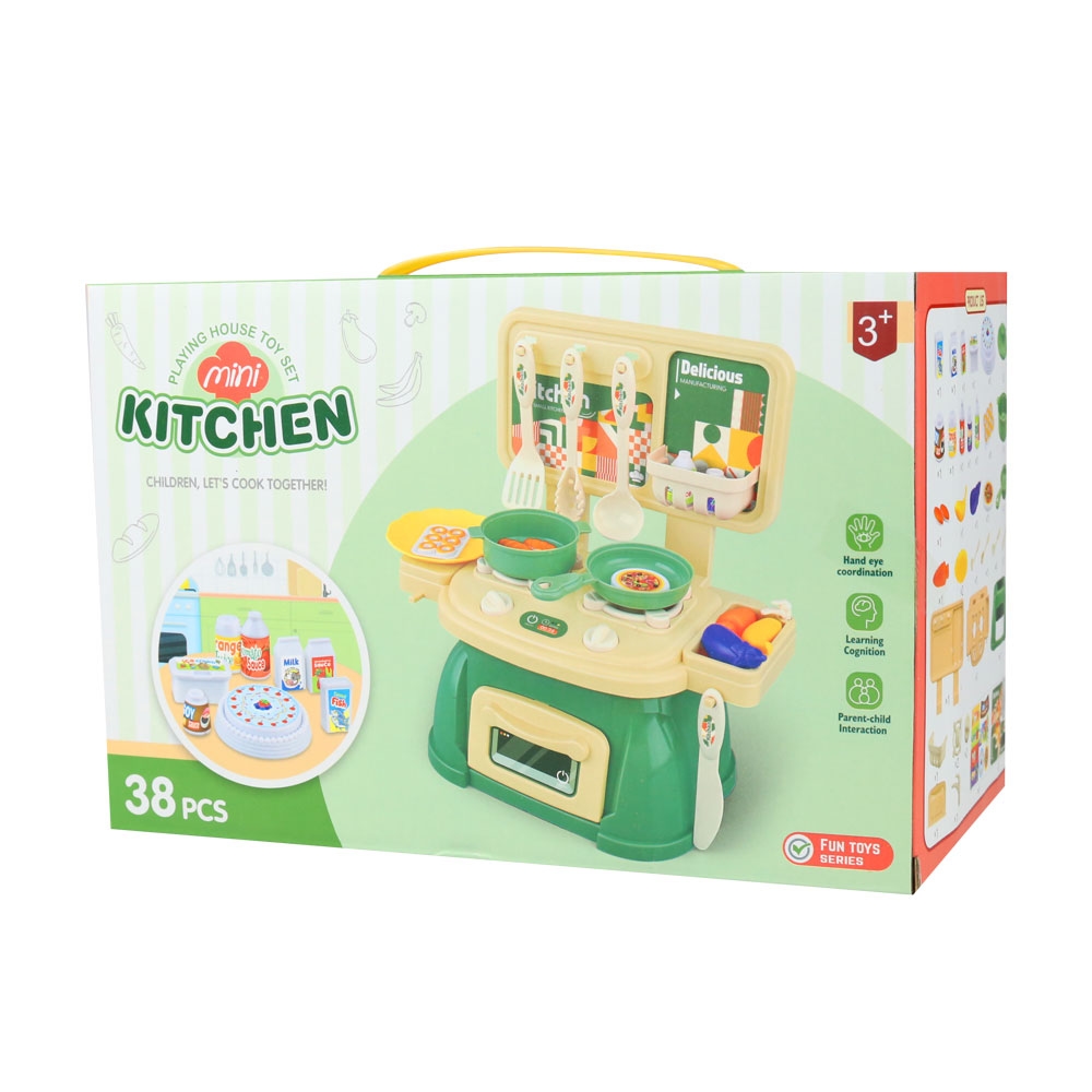 BỘ ĐỒ CHƠI NHÀ BẾP 38 CHI TIẾT VBC - BL886