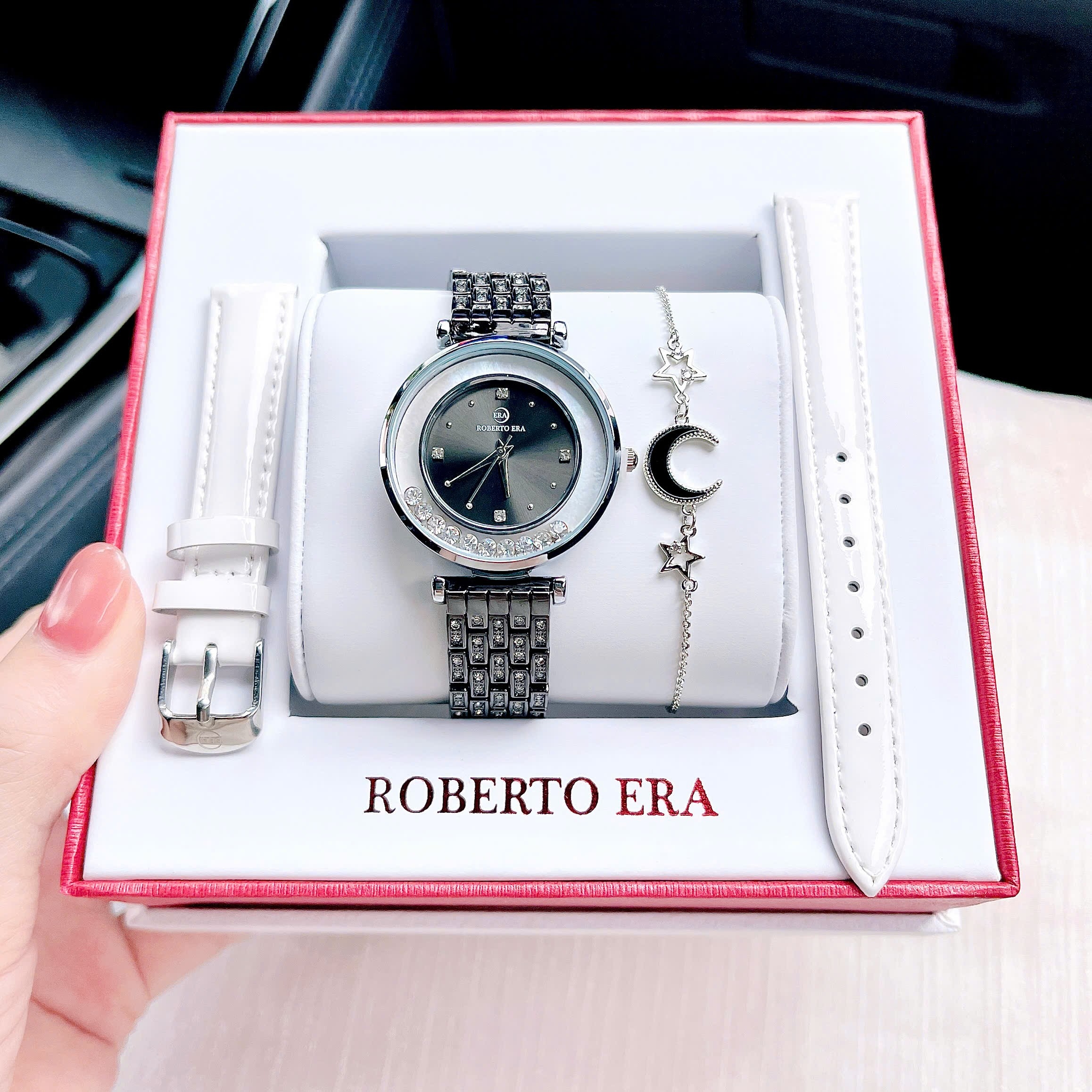 ĐỒNG HỒ NỮ  ROBERTO ERA tặng kèm lắc tay
