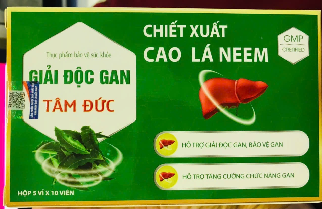 GIẢI ĐỘC GAN TÂM ĐỨC 