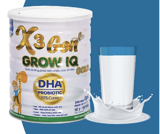 Sữa Bột X3GON Grow IQ