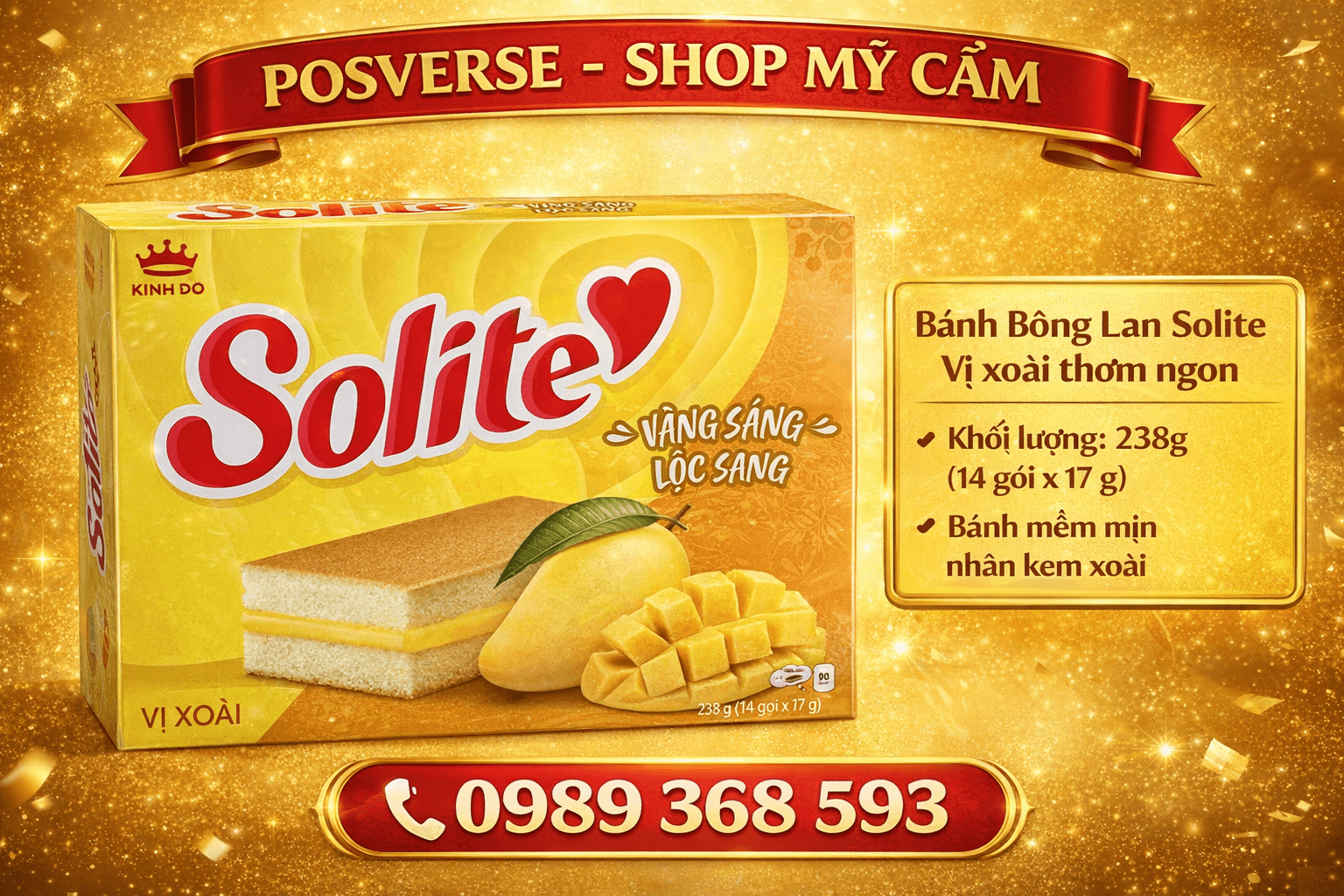 Bánh SOLITE KINH ĐÔ  