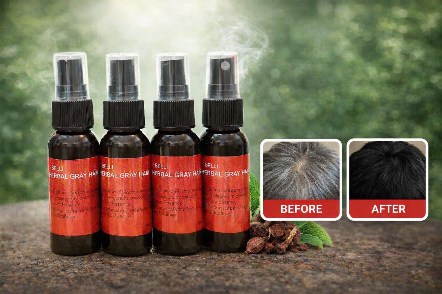 SERUM MỌC TÓC & NGĂN BẠC TÓC SIBELLI