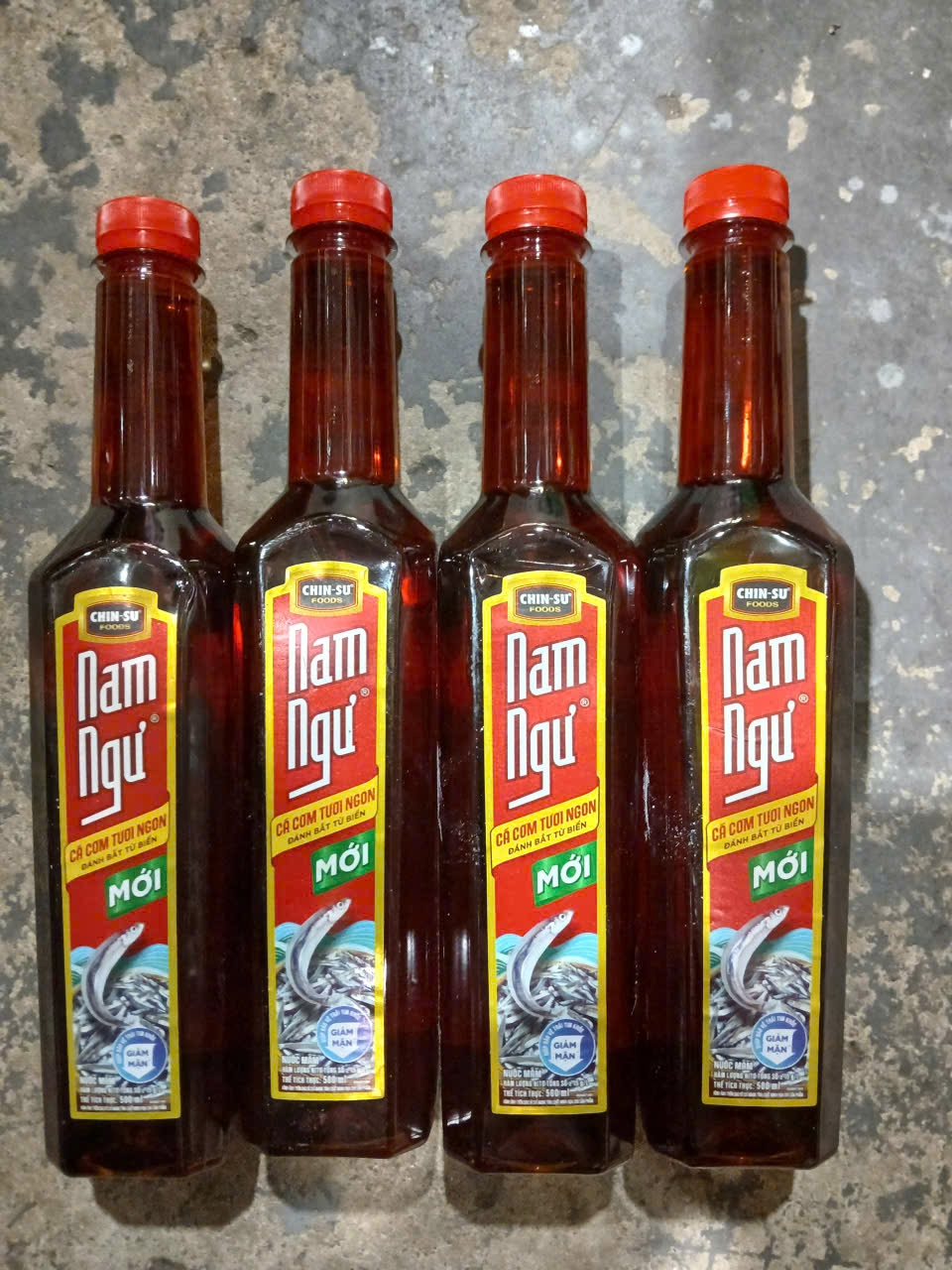 COMBO-4 CHAI NƯỚC CHẤM NAM NGƯ-500ML