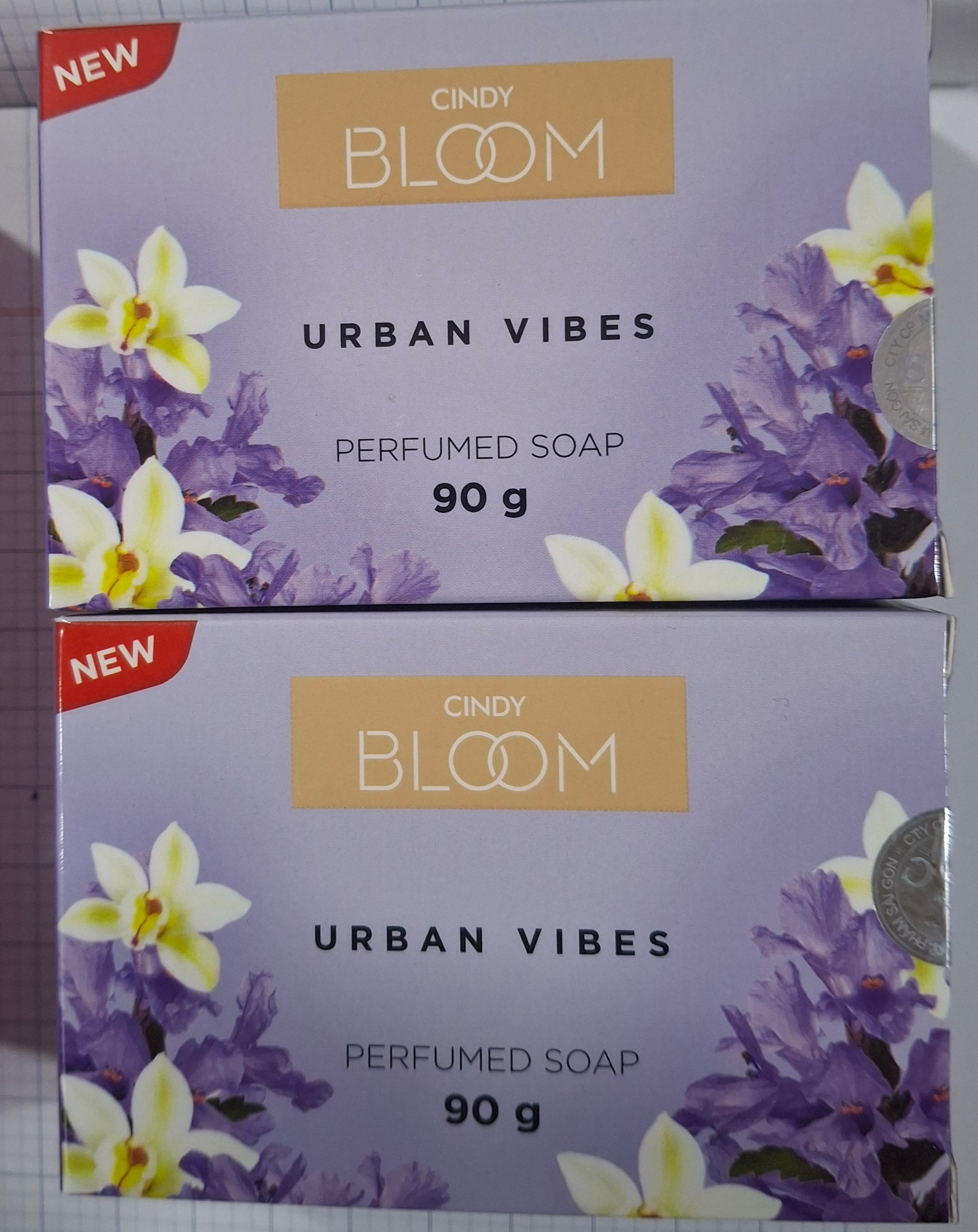 COMBO 2 Xà bông thơm CINDY BLOOM màu tím