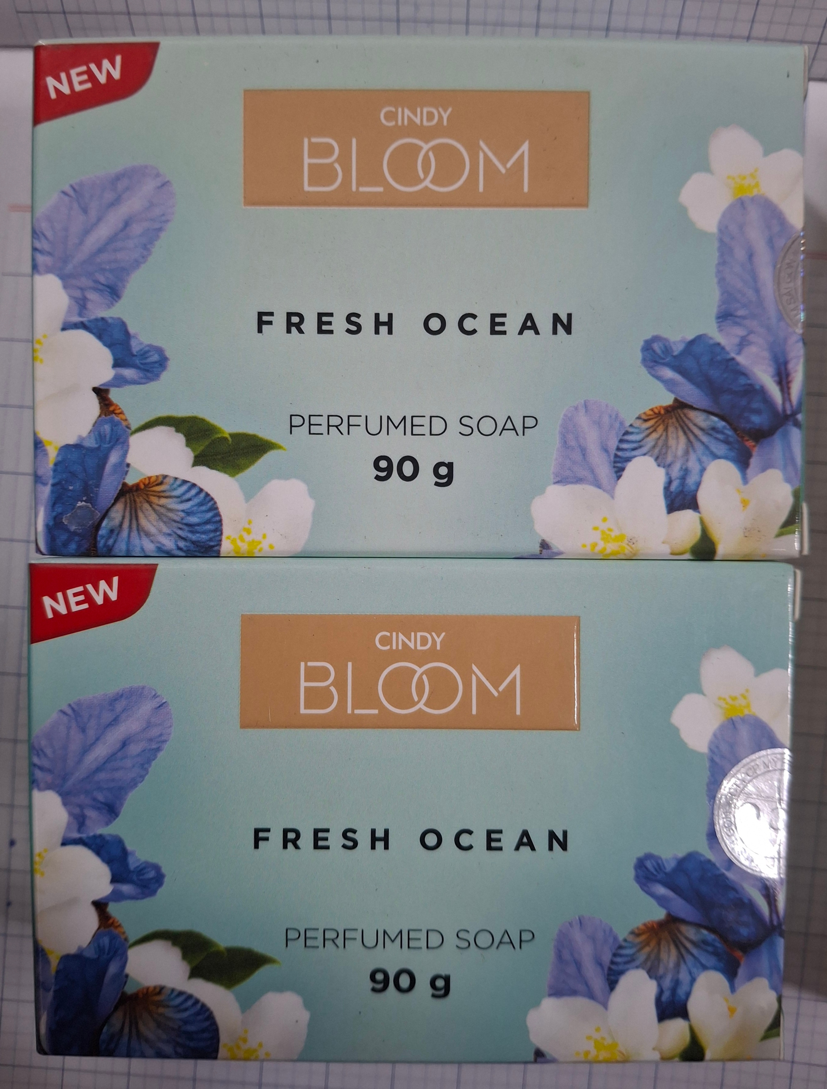 COMBO 2 Xà bông thơm CINDY BLOOM màu xanh