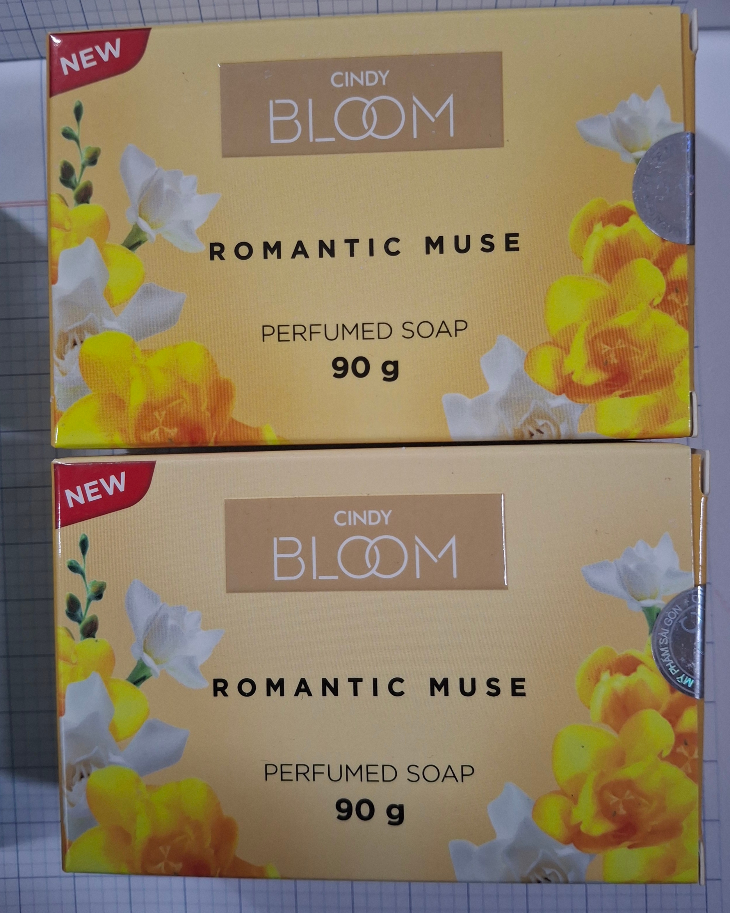  COMBO 2 Xà bông thơm CINDY BLOOM màu vàng