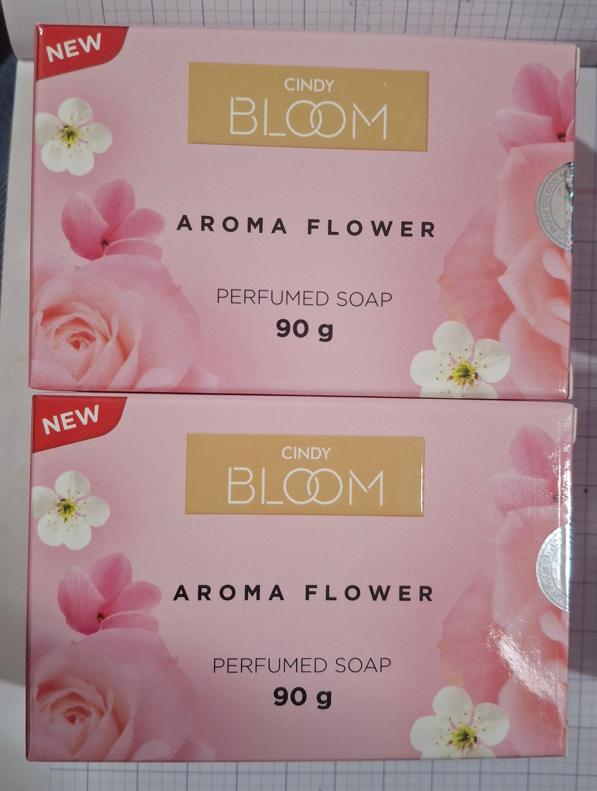 COMBO 2 Xà bông thơm CINDY BLOOM màu hồng