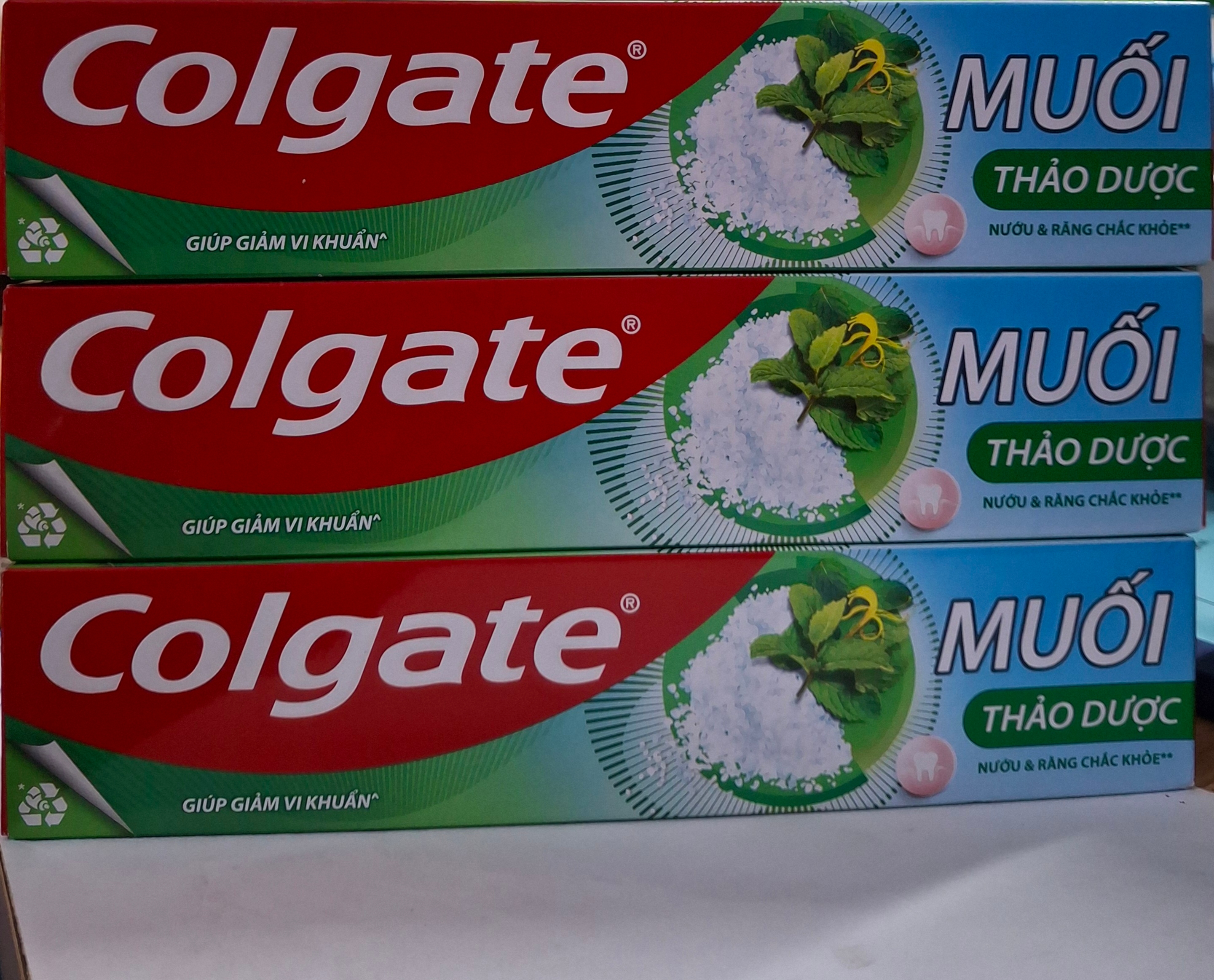 Kem đánh răng COLGATE muối thảo dược 