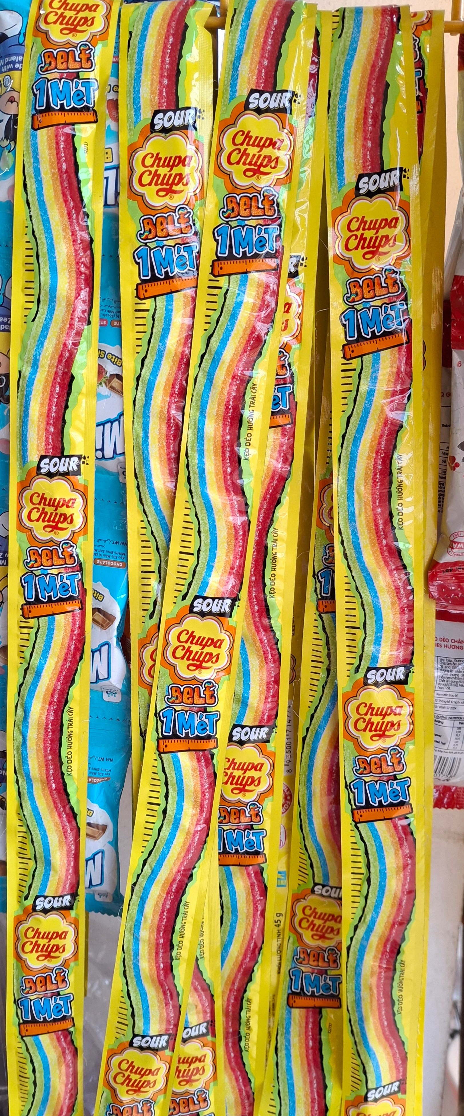 COMBO 3 dây kẹo dẻo chupachups dài 1m