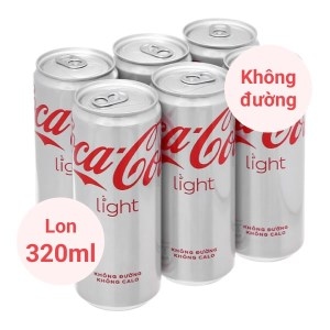 COCA COLA Light 320ml - Lốc 6 Lon