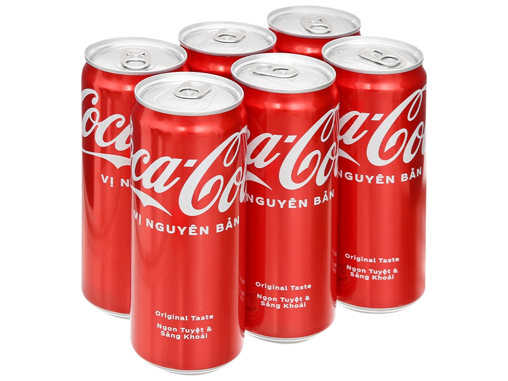 COCA COLA 320ML - LỐC 6 LON