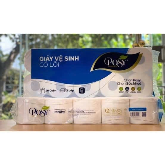  Giấy vệ sinh Posy có lõi