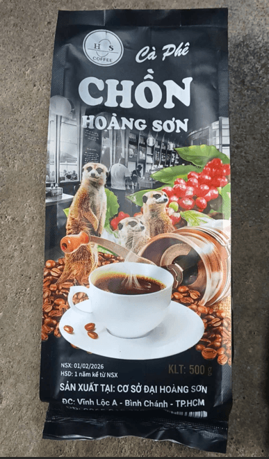 CAFE CHỒN HOÀNG SƠN-500GR