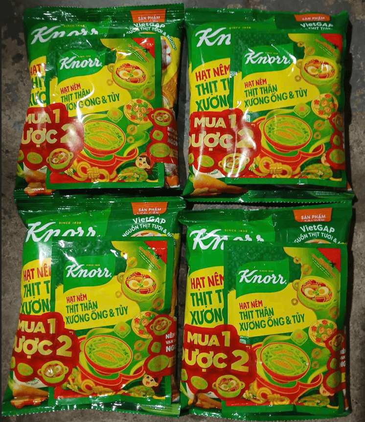 COMBO-4 GÓI KNOR 400GR+TẶNG 4 GÓI NHỎ