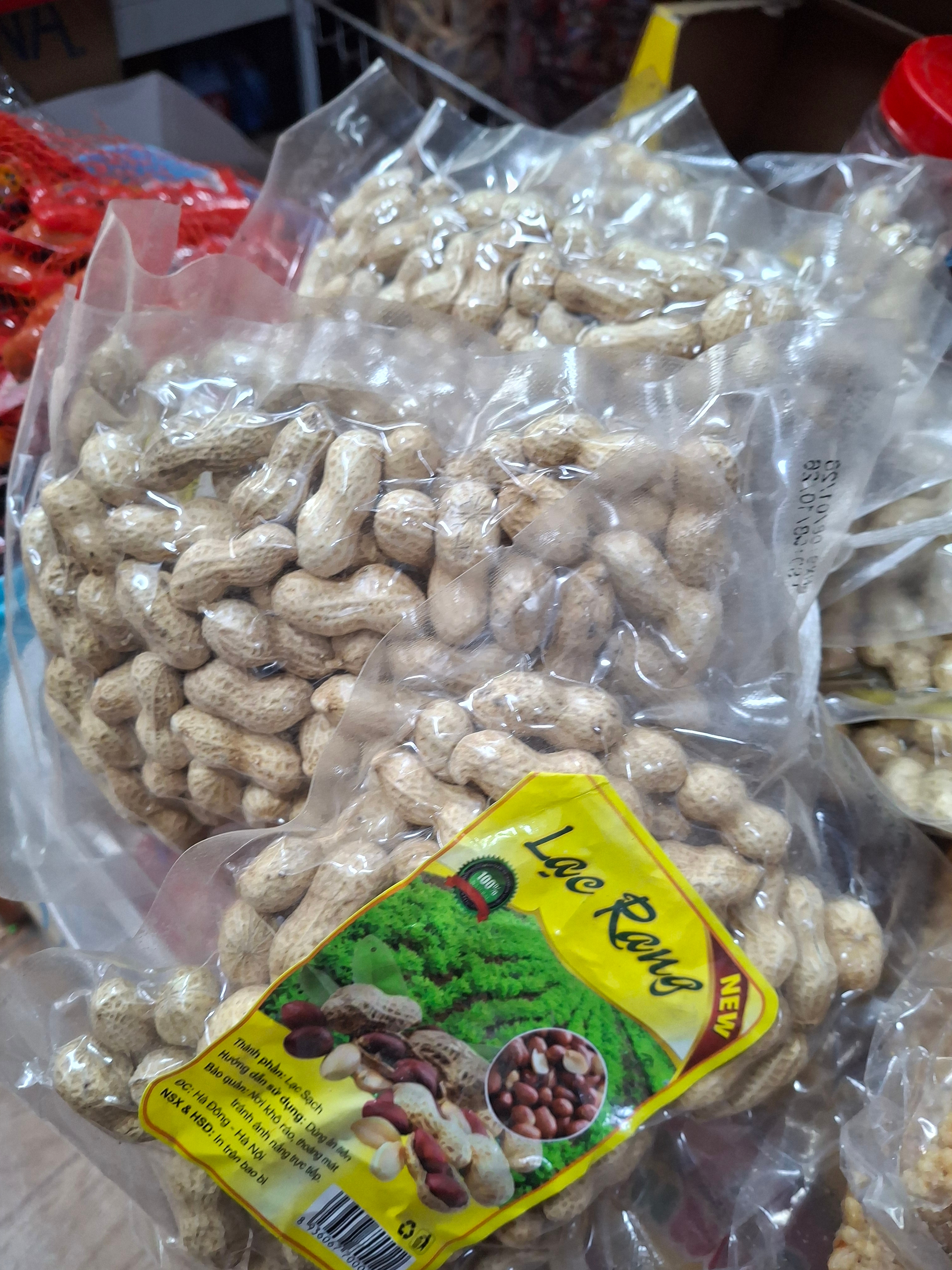      COMBO 3 gói Lạc rang hút chân không