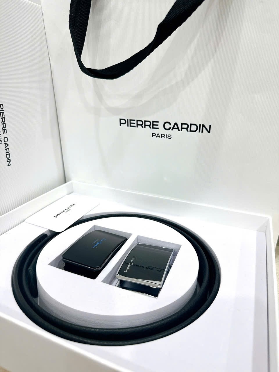 DÂY  NỊT  Pierre Cardin - Set 2 đầu khoá ( Set số 1 )