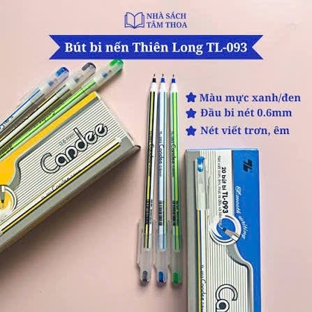 Combo 20 bút thiên long 093 ( tự chọn) 
