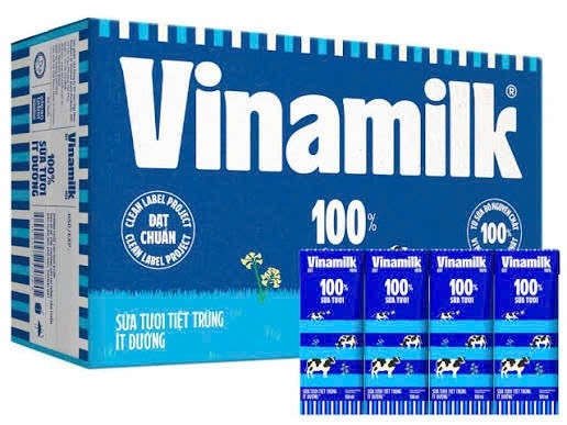  1 thùng Sữa Vinamilk  180ml ít đường 