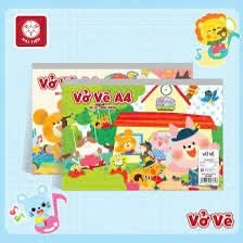   Combo 3 quyển vở vẽ lò xo a4