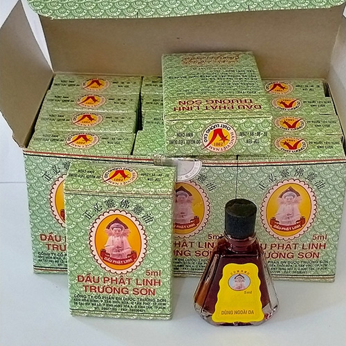 (12CHAI) DẦU PHẬT LINH TRƯỜNG SƠN - DẦU PHẬT LINH LỚN (5ml)