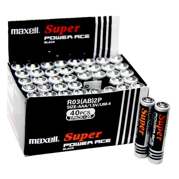 Pin Nhí Maxell Super ( 1hộp/ 40viên)