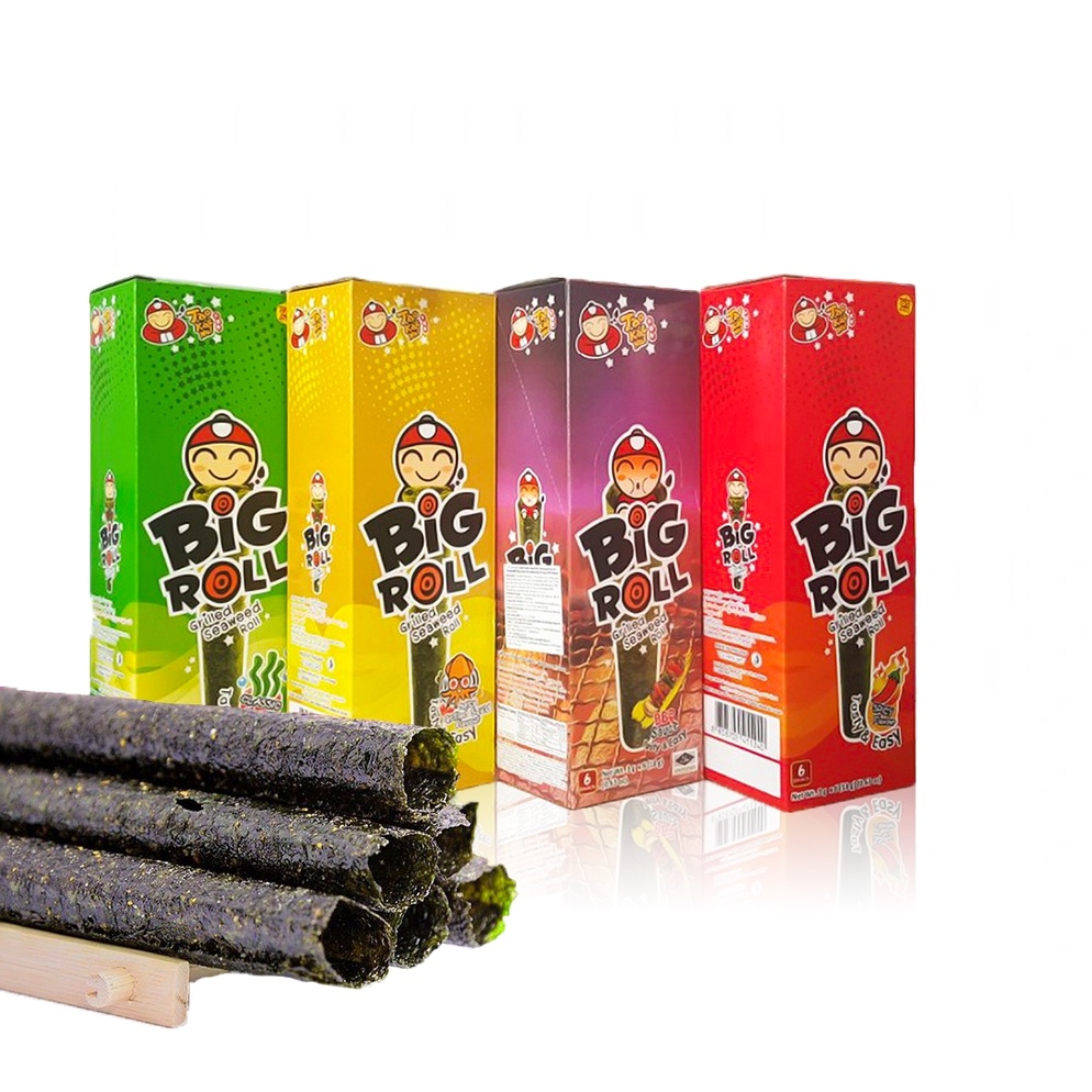 Hộp 6 Gói Rong Biển Thái Lan TaoKaeNoi 3g