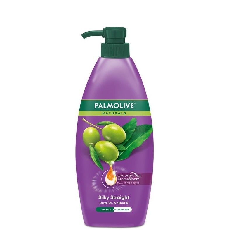 Dầu Gội và Xả PALMOLIVE Silky Straight 600ml
