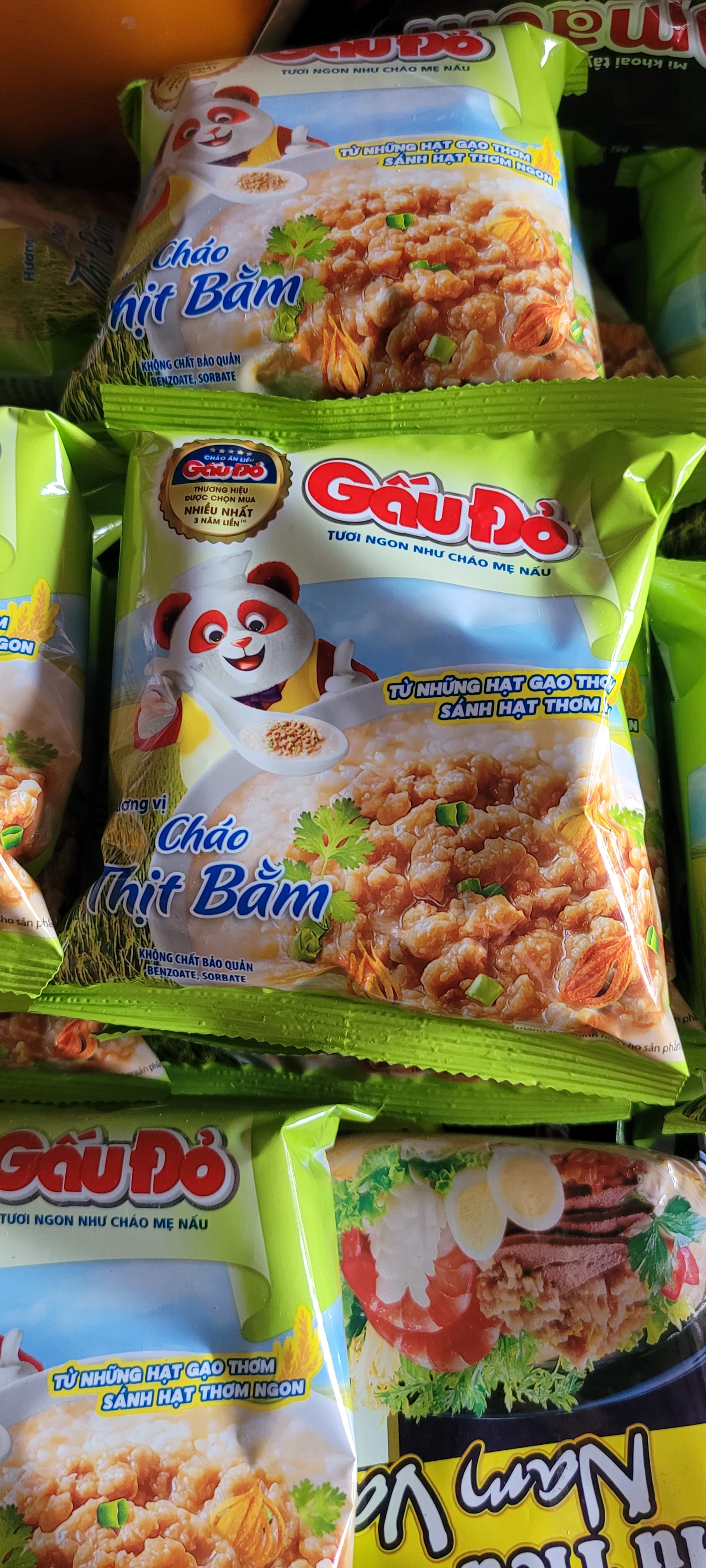 Combo 10 gói cháo gấu đỏ 