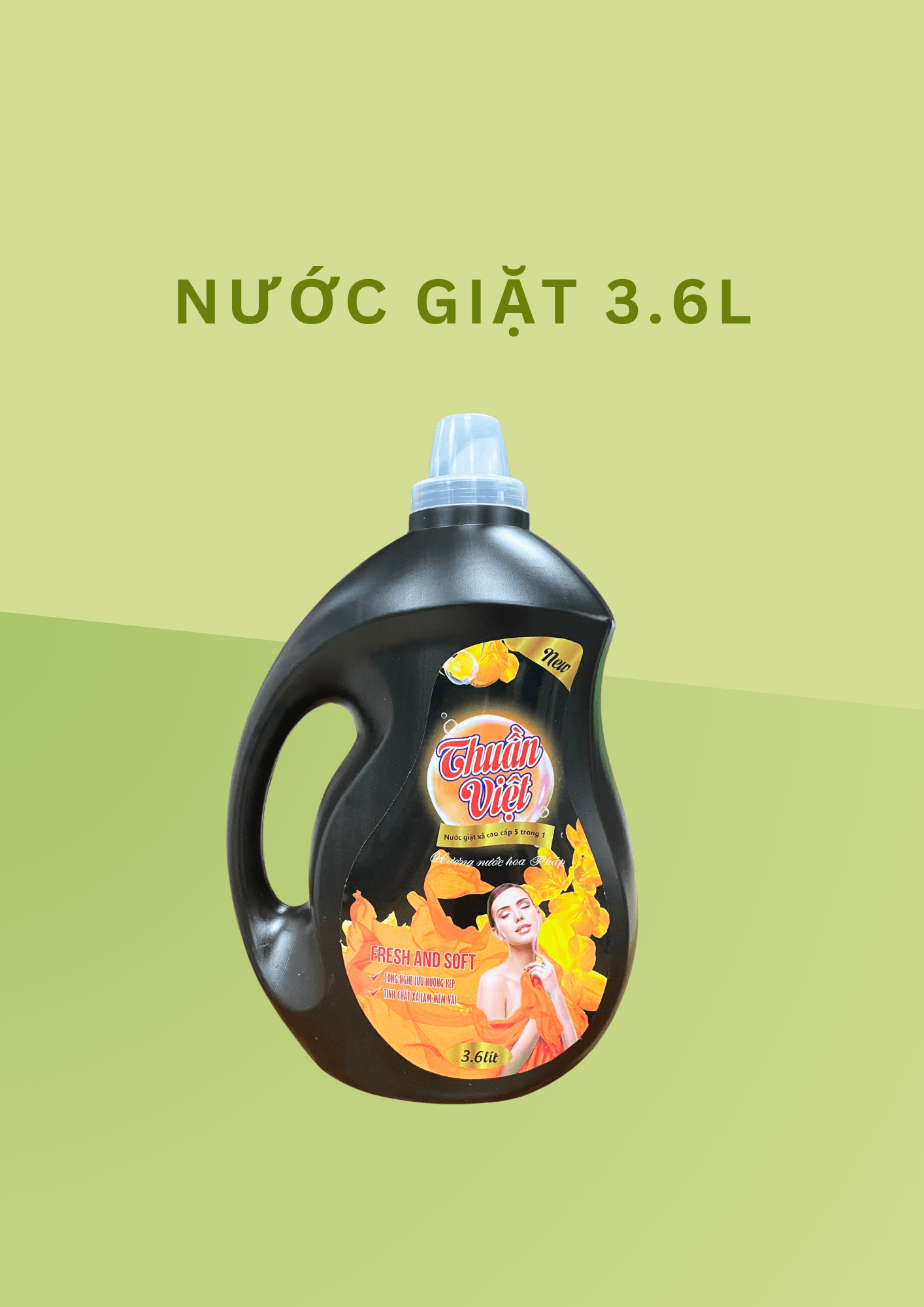 Nước Giặt Thuần Việt 3.6L