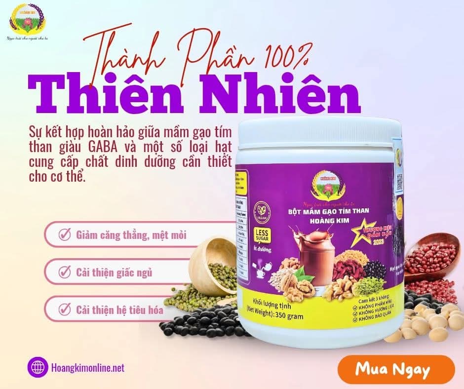 BỘT MẦM GẠO TÍM THAN HOANG KIM ảnh 3