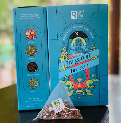 Trà Gạo Lứt Tim Sen  ( Cao Cấp) ảnh 2