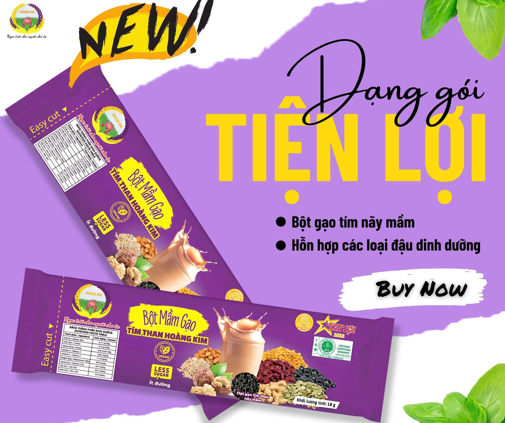 BỘT MẦM GẠO TÍM THAN HOANG KIM ảnh 2