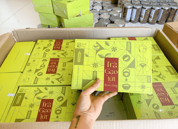 Trà Gạo Lứt Thon Dáng  (cao cấp) ảnh 4