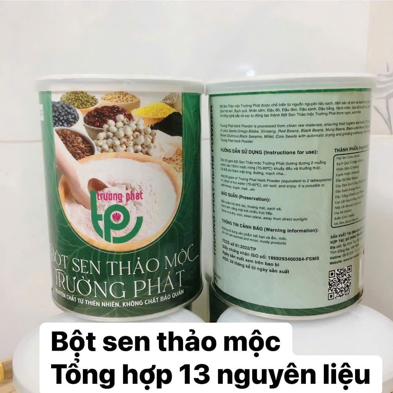 BỘT SEN THẢO MỘC 
