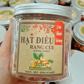 HẠT ĐIỀU RANG CỦI - 300g
