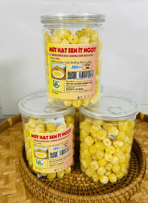 MỨT HẠT SEN ÍT NGỌT - 300g ảnh 2