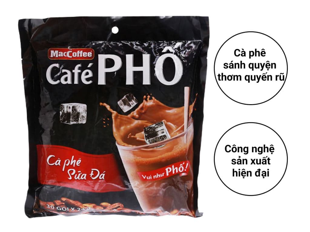 CÀ PHÊ SỮA MacCoffee Café Phố 720g