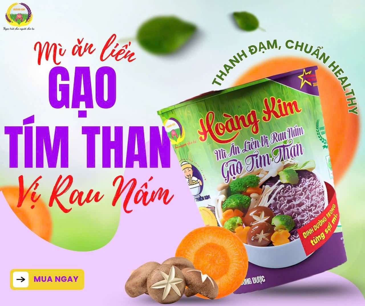 Mì ly chạy mặn rau nấm củ quả ảnh 2