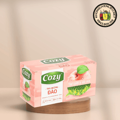 Combo trà đào (mứt berino + trà túi lọc cozy+đào ngâm) ảnh 2